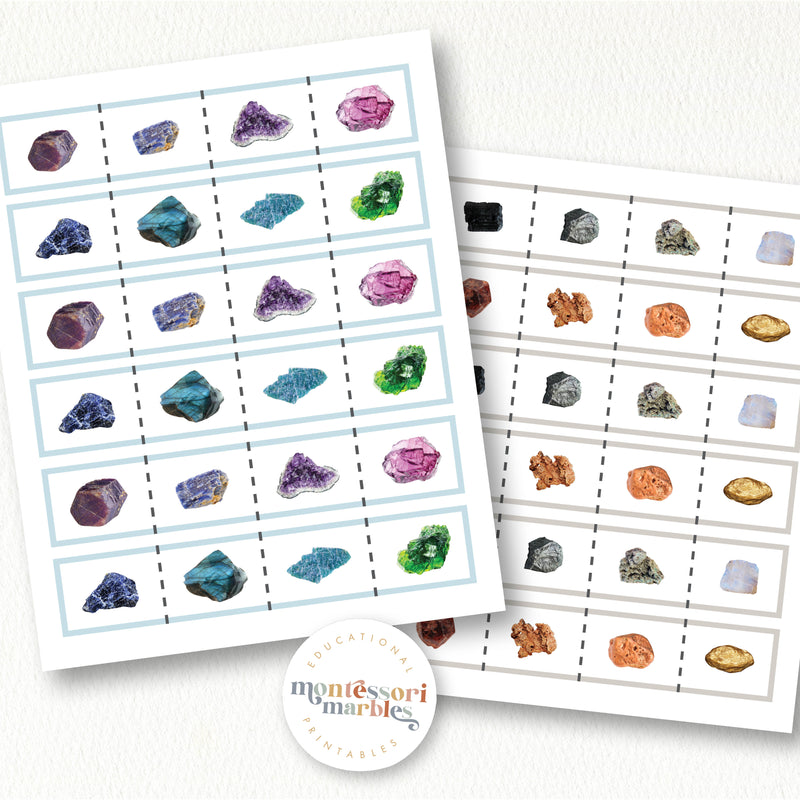 Minerals & Stones Cutting Strips