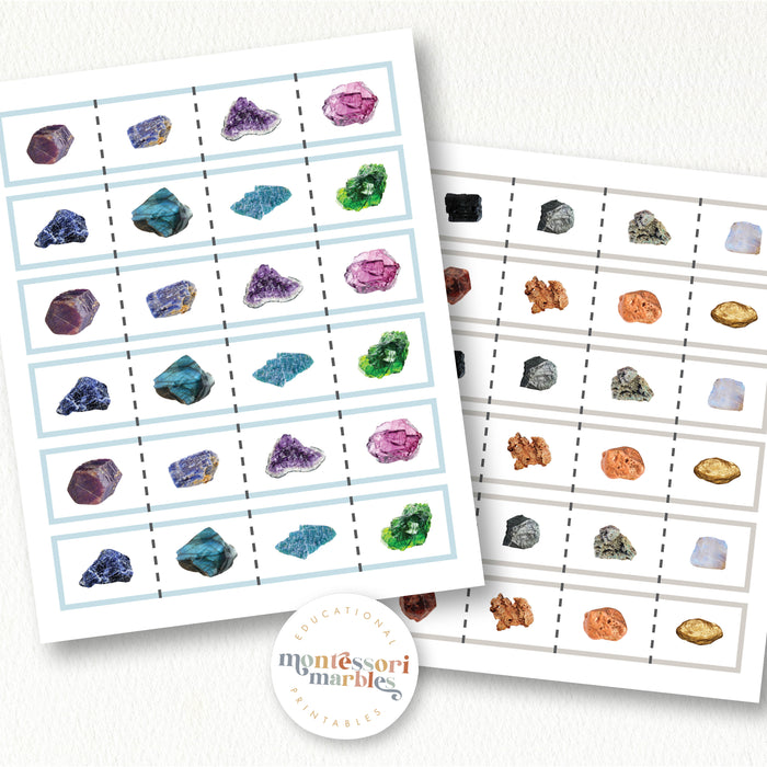 Minerals & Stones Cutting Strips