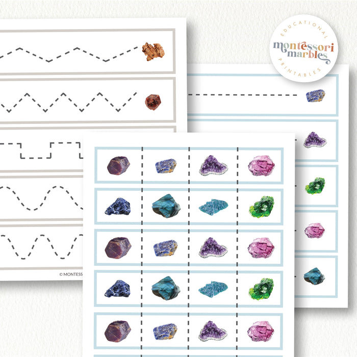 Minerals & Stones Cutting Strips