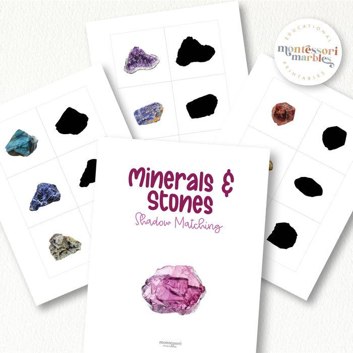 Minerals & Stones Shadow Matching