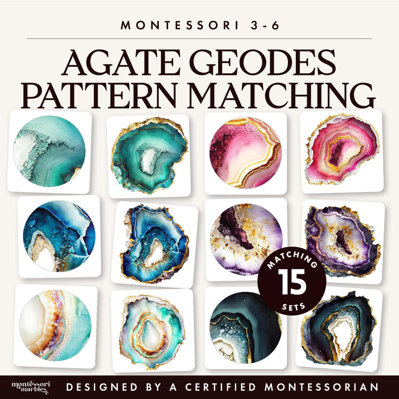 Agate Geodes Pattern Matching