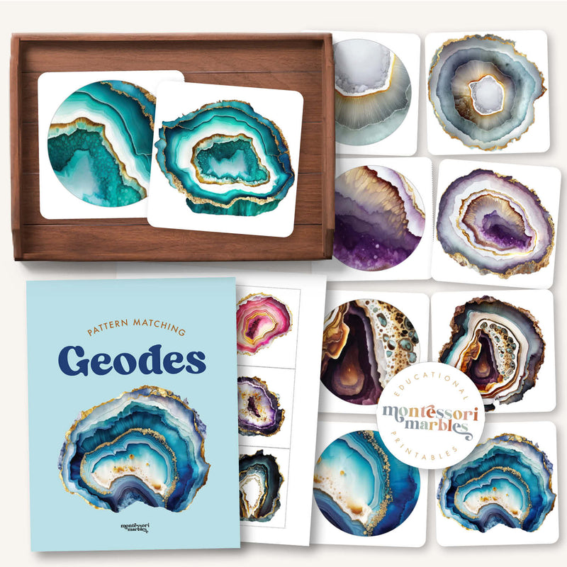 Agate Geodes Pattern Matching