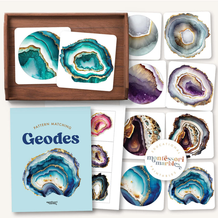 Agate Geodes Pattern Matching