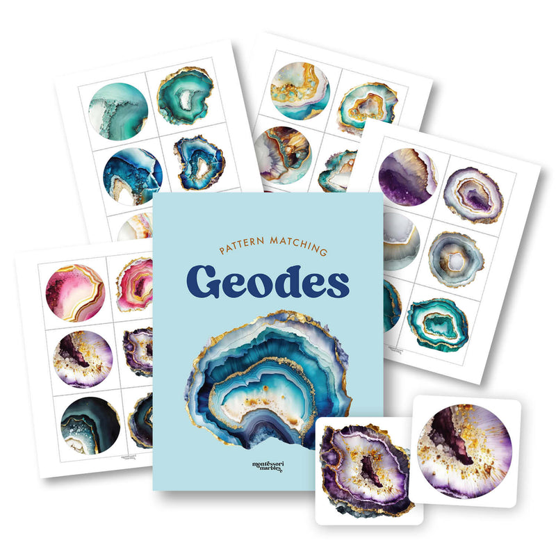Agate Geodes Pattern Matching