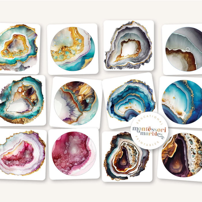 Agate Geodes Pattern Matching