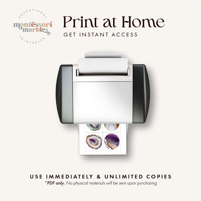 Agate Geodes Pattern Matching