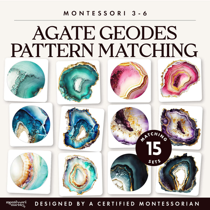 Agate Geodes Pattern Matching