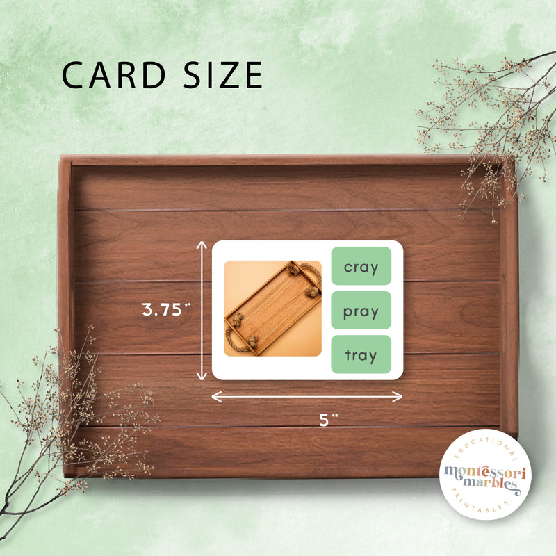 Montessori Green Series Name the Objects Phonograms