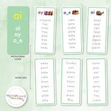 Load image into Gallery viewer, Montessori Language Word List Bundle
