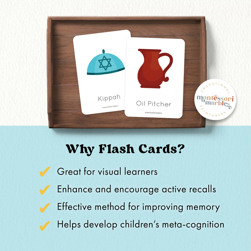 Hanukkah Flash Cards