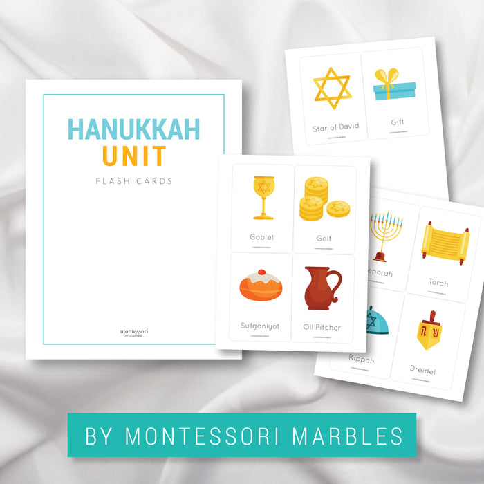 Hanukkah Flash Cards