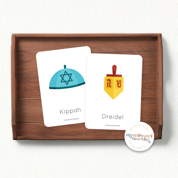 Hanukkah Flash Cards