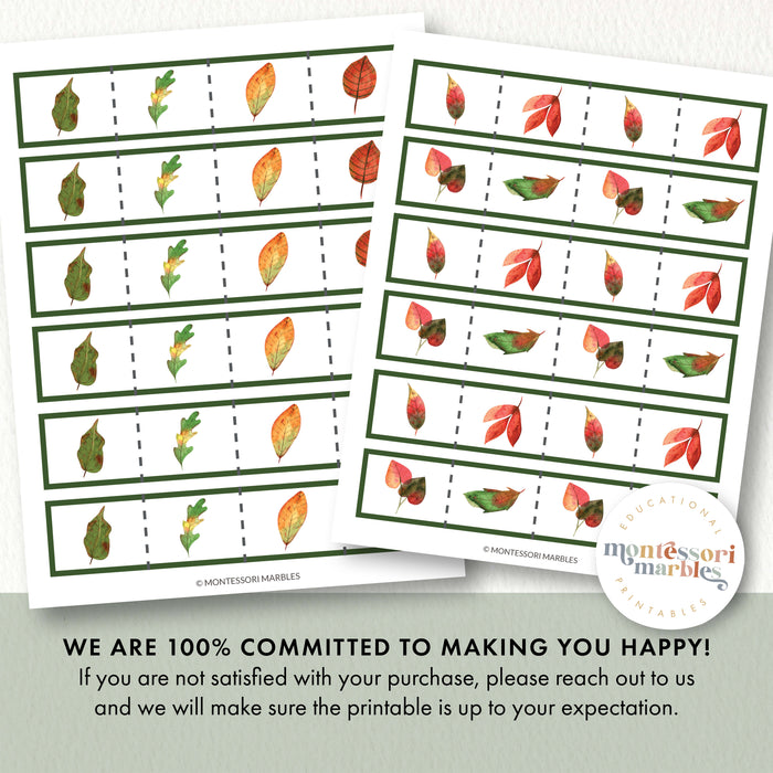 Leaves Cutting Strips