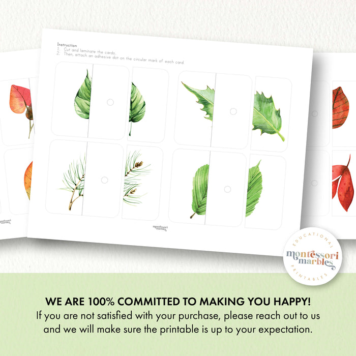 Leaves Two-Piece Puzzles