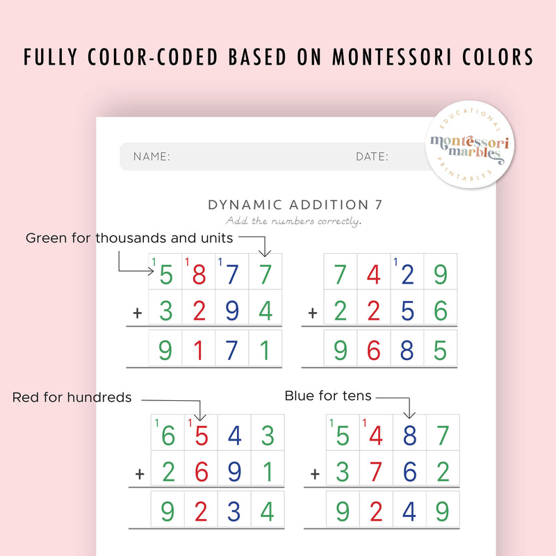 Addition Drills Workbook Bundle
