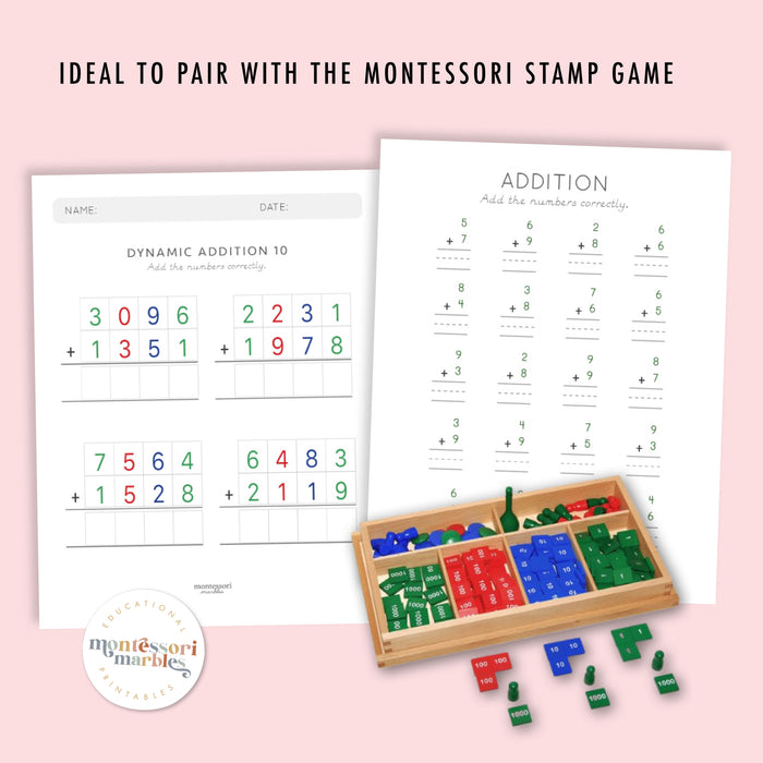 Addition Drills Workbook Bundle