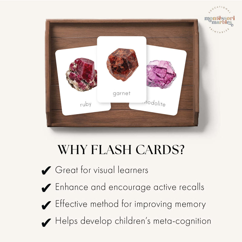 Rocks & Minerals Flash Cards