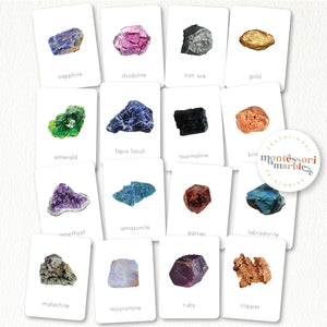 Minerals & Stones Flash Cards