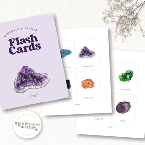 Minerals & Stones Flash Cards