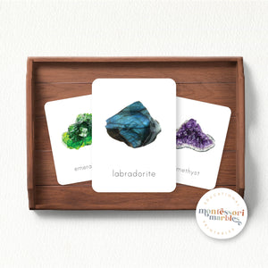 Minerals & Stones Flash Cards