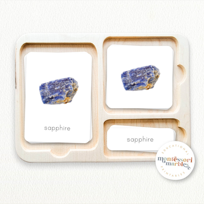 Minerals & Stones Nomenclature Cards