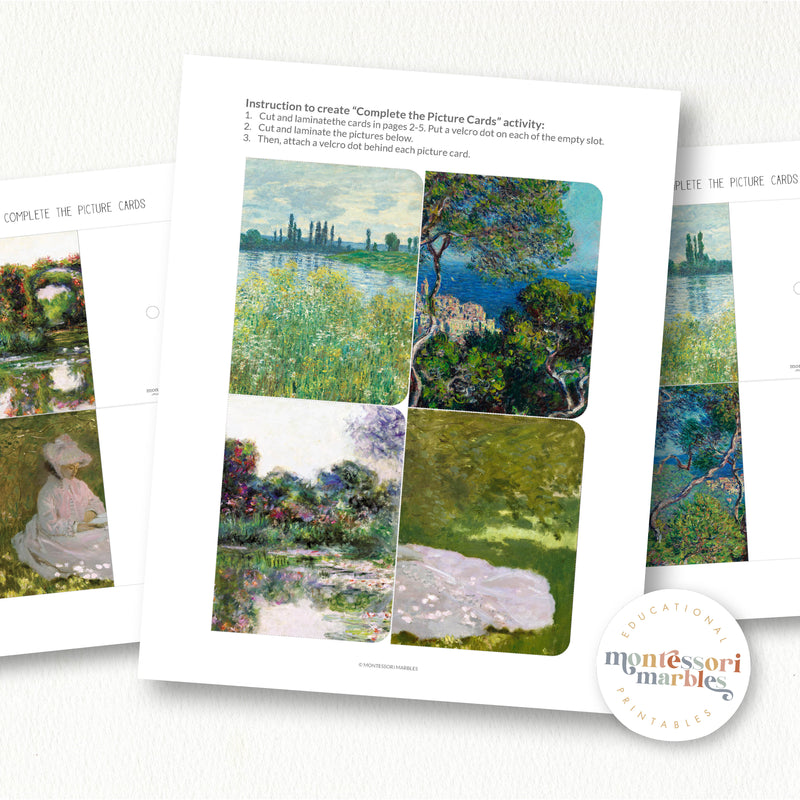 Claude Monet Complete the Picture