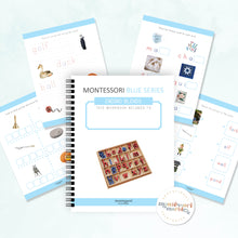 Load image into Gallery viewer, Montessori Blue Series Workbook | Ending Blends
