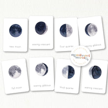 Load image into Gallery viewer, Moon Phases Nomenclature Cards
