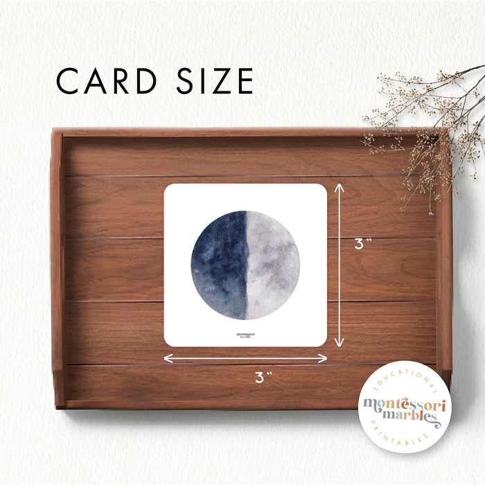 Moon Picture Matching & Memory Game