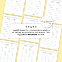 Load image into Gallery viewer, Multiplication Drills Workbook Level 1
