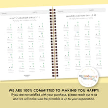 Load image into Gallery viewer, Multiplication Drills Workbook Level 1
