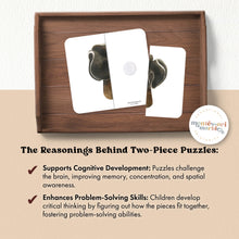 Load image into Gallery viewer, Mushroom Two-Piece Puzzles
