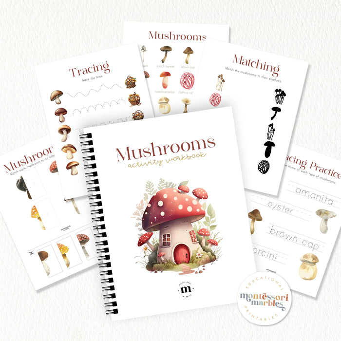 Mushroom Activity Workbook