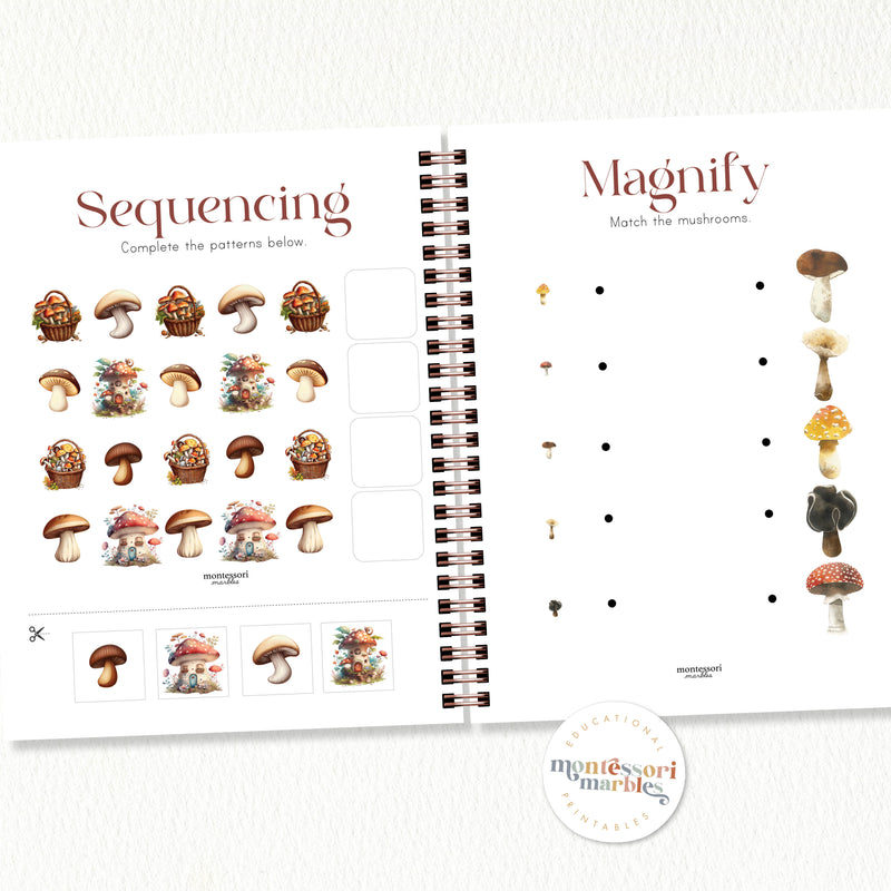 Mushroom Activity Workbook