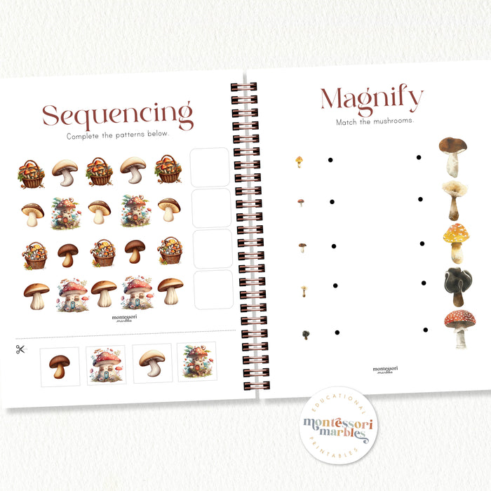 Mushroom Activity Workbook