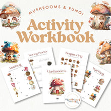 Load image into Gallery viewer, Mushroom Activity Workbook
