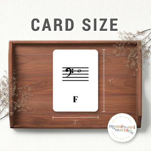 Music Notes Flash Cards