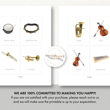 Load image into Gallery viewer, Musical Instruments Flash Cards
