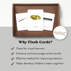 Musical Instruments Flash Cards