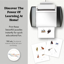 Load image into Gallery viewer, Musical Instruments Flash Cards
