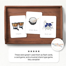 Load image into Gallery viewer, Musical Instruments Flash Cards
