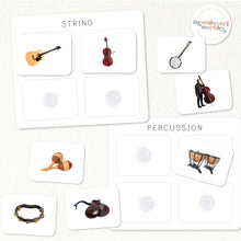 Load image into Gallery viewer, Musical Instruments Sorting Cards
