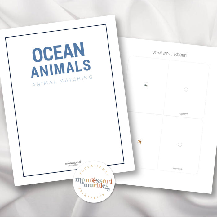 Ocean Animals Magni-Match