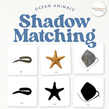 Load image into Gallery viewer, Ocean Animals Shadow Matching
