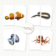 Load image into Gallery viewer, Ocean Animals Symmetry Puzzles
