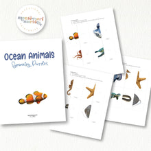 Load image into Gallery viewer, Ocean Animals Symmetry Puzzles
