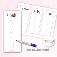 Load image into Gallery viewer, Montessori Pink Series Word Lists
