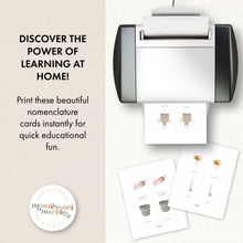 Load image into Gallery viewer, Practical Life Tools Nomenclature Cards
