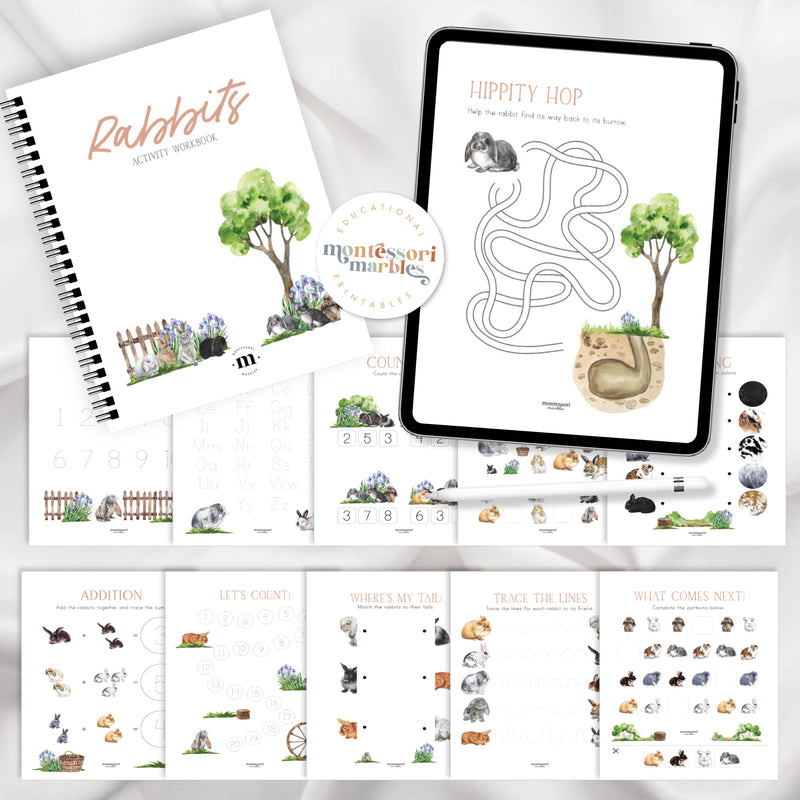 Rabbits Activity Workbook