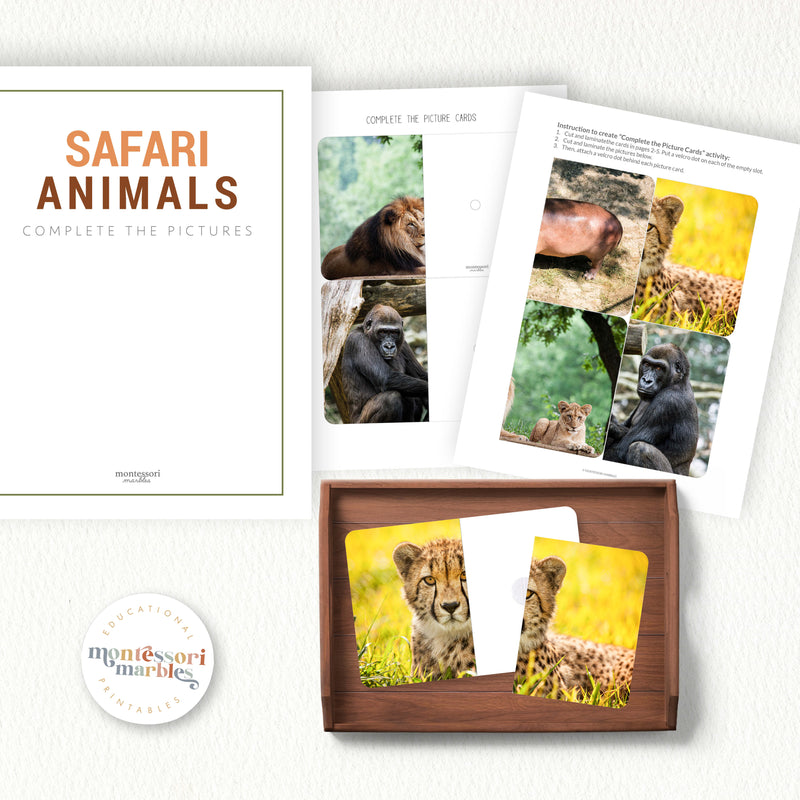 Safari Animals Mini Bundle